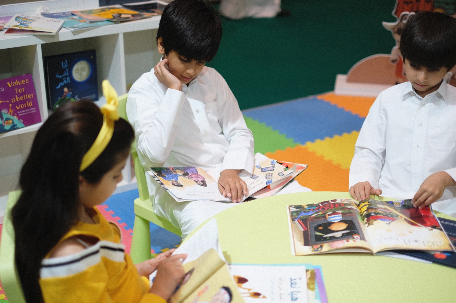 قائمة طويلة من إصدارات الأطفال واليافعين الجديدة تطرحها  دار جامعة حمد بن خليفة للنشر في معرض الدوحة الدولي للكتاب ٢٠١٨