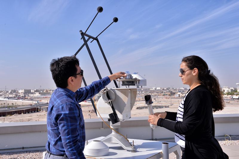 محطات مبتكرة لرصد الإشعاع الشمسي من معهد قطر لبحوث البيئة والطاقة