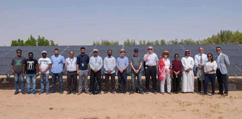 معهد قطر لبحوث البيئة والطاقة يطلق مشروعًا تجريبيًا لتوفير الطاقة المستدامة إلى المزارع في قطر