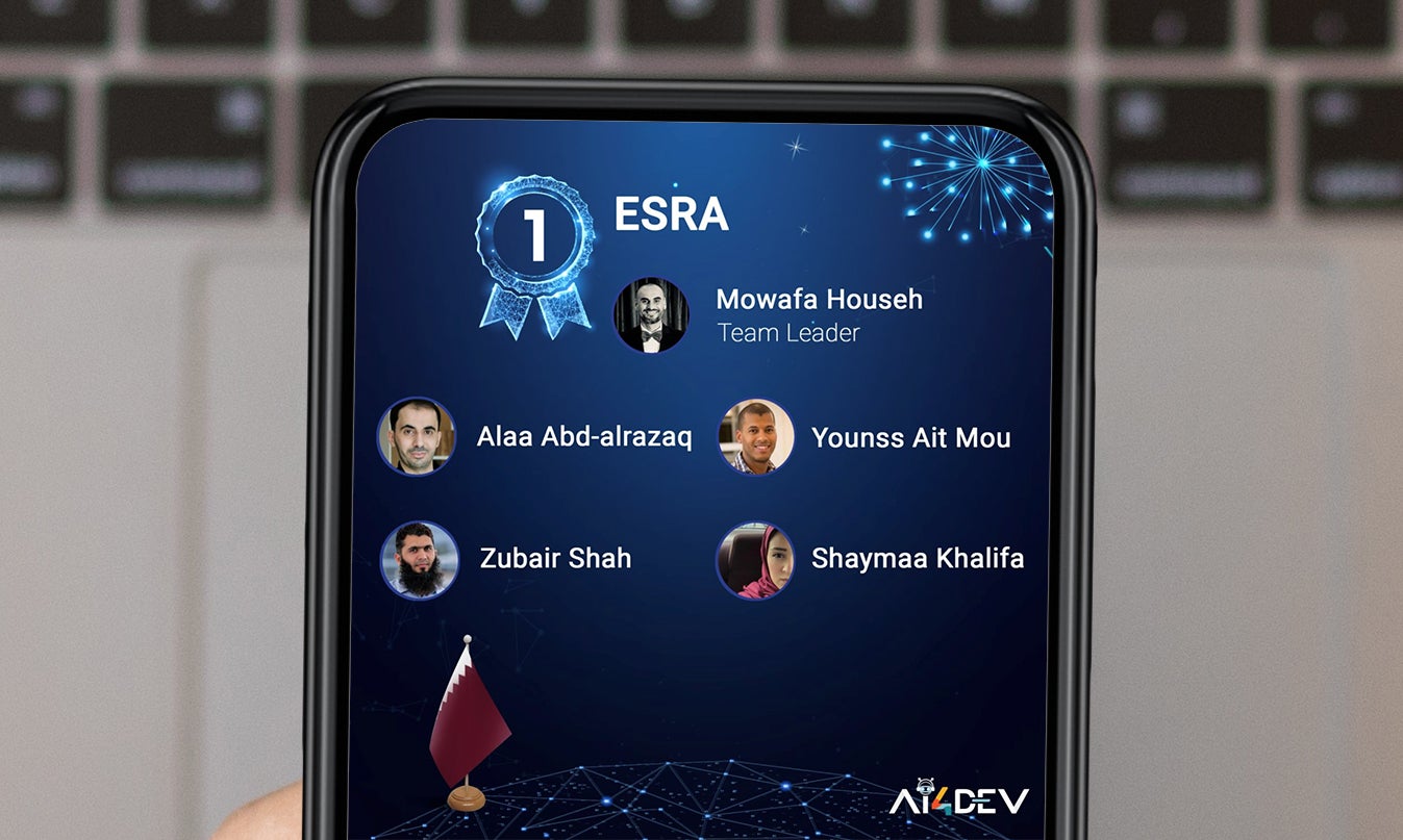 HBKU’s College of Science and Engineering Team Wins First Place in Middle East and Africa at ITU AI4Dev Challenge 