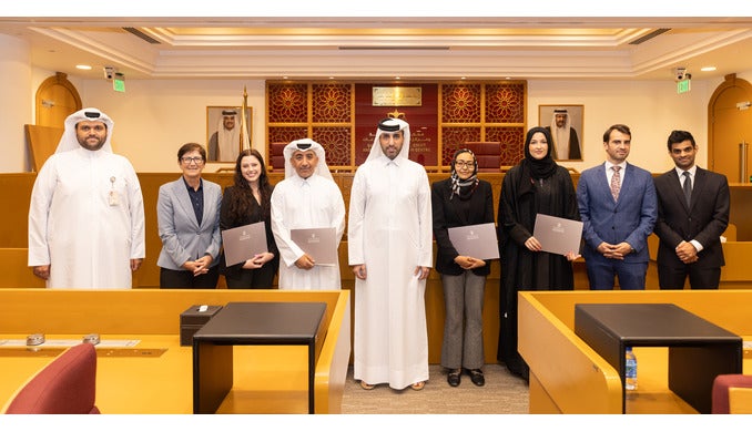 Qatar International Court and Dispute Resolution Centre Honors HBKU College of Law Students