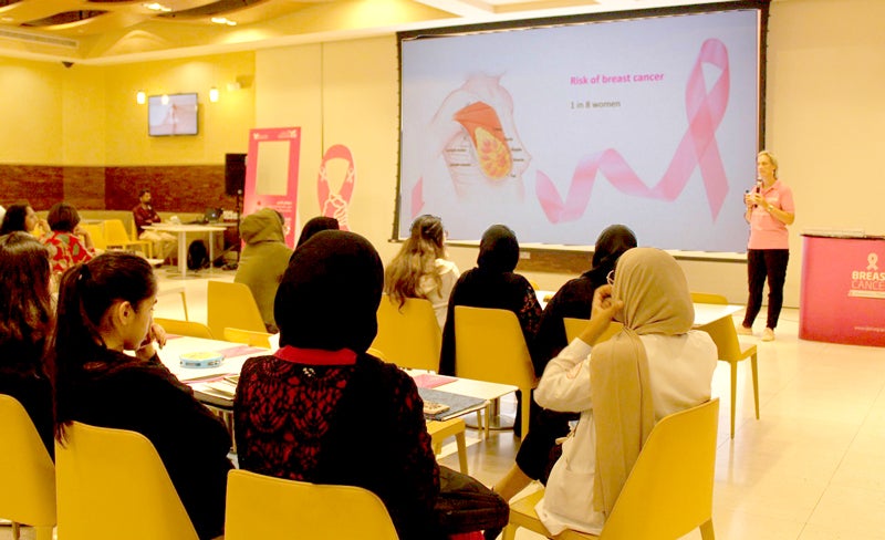 HBKU’S Qatar Biomedical Research Institute Raises Breast Cancer Awareness