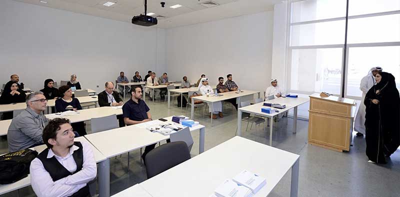 HBKU Holds Information Sessions at Qatar University