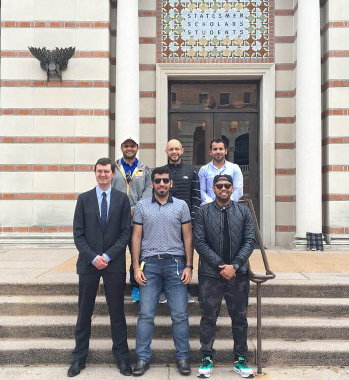 HBKU Students Visit Rice University’s Baker Institute during Spring Break
