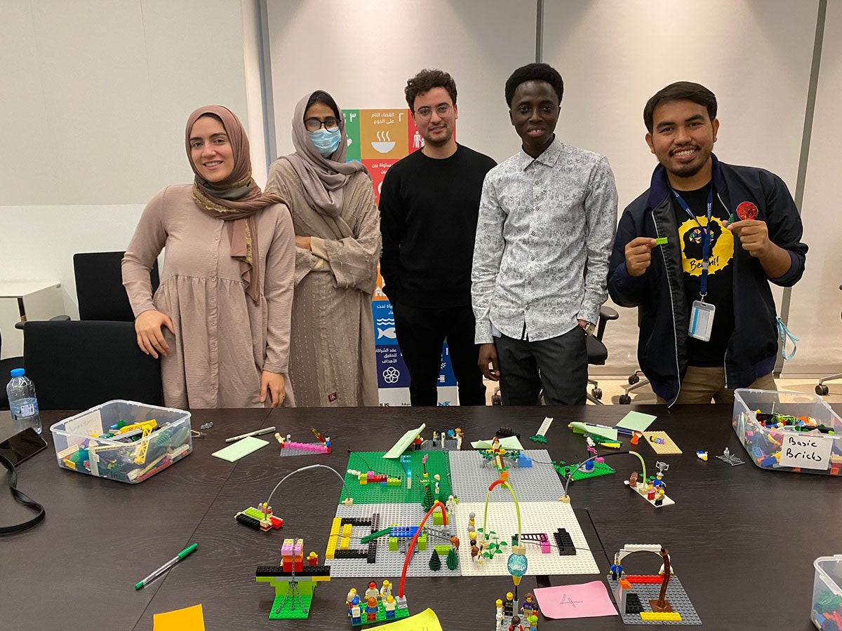 CIS LEGO Serious Play Workshop Explores Values and UN SDG Goals