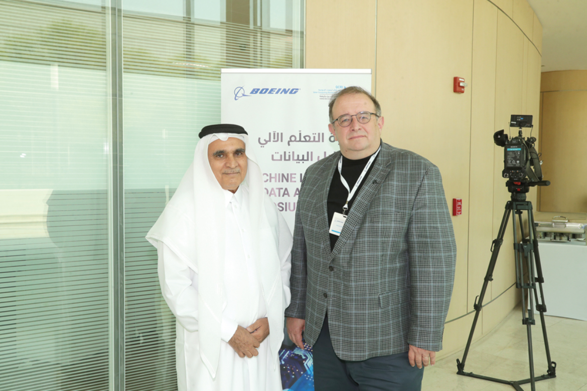 Dr. Ahmed Elmagarmid, Executive Director, QCRI, and Dragos Margineantu, AI Chief Technologist, Boeing Research and Technology, discuss applications of artificial intelligence in aviation and other sectors.