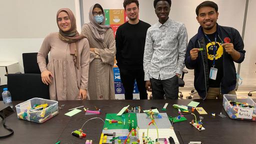 CIS LEGO Serious Play Workshop Explores Values and UN SDG Goals