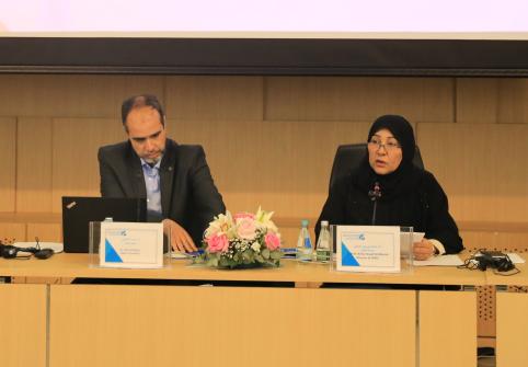 Prof. Aisha Yousef al-Mannai and Dr. Aziz al-Bitiwy delve into al-Suhayli’s methodology in writing Al-Rawd al-Unuf (The Fragrant Garden).