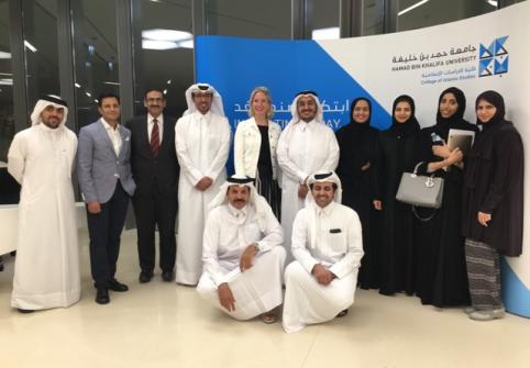 HBKU Hosts Law Seminar on Qatar’s Legal System for Visiting Delegation from the UK’s De Montfort University