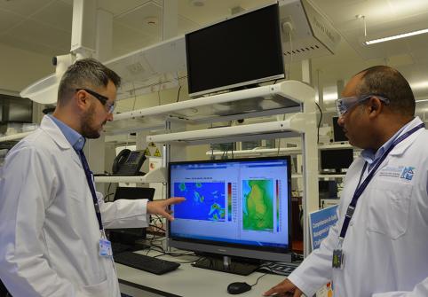 Archived image from QEERI’s labs, part of Hamad Bin Khalifa University.