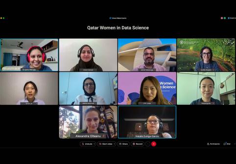 معهد قطر لبحوث الحوسبة بجامعة حمد بن خليفة يستضيف ورشة عمل محفزة للتنوع  بمشاركة عالمات رائدات في علوم البيانات 