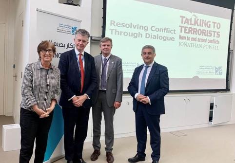 Jonathan Powell Presents Talk on Negotiating with Armed Groups
