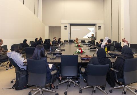 كلية القانون بجامعة حمد بن خليفة تنظم أنشطةً لاستقطاب الطلاب المحتملين 