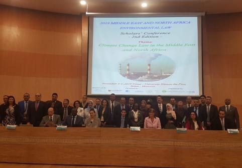 شاركت كلية القانون بجامعة حمد بن خليفة في المؤتمر السنوي لجمعية محاضري القانون البيئي في جامعات الشرق الأوسط وشمال أفريقيا، الذي أقام في المغرب.