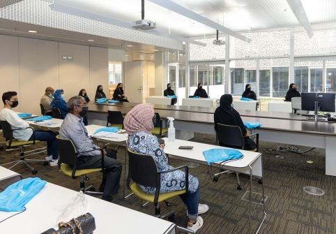 HBKU’s College of Science and Engineering Welcomes Prospective Students on Campus
