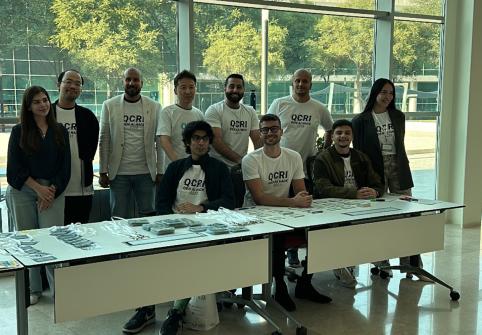 Participants in QCRI’s Generative AI Hackathon
