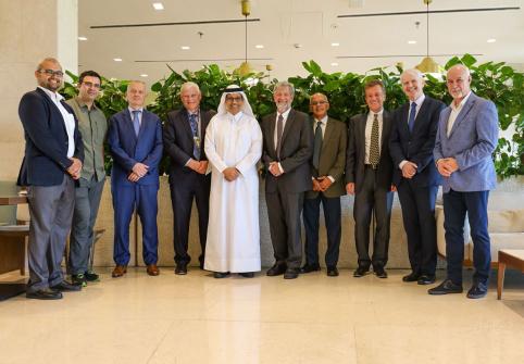 معهد قطر لبحوث البيئة والطاقة بجامعة حمد بن خليفة يستضيف فريقًا من مختبر الدفع النفاث التابع لوكالة ناسا لاستعراض التقدم في مبادرة مشتركة تركز على المناخ
