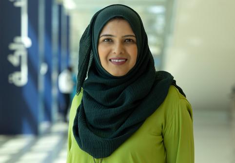 An alumni of the College of Islamic Studies, Sabika Shaban used her education to expand upon her own project, the Qatar Disability Resource, which helps families raising children with disabilities.
