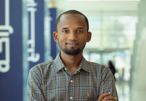 Usama Aliyu looks to contribute to diabetes and insulin resistance research during his time in the PhD in Genomics and Precision Medicine program.