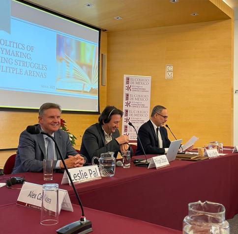 Dr. Leslia A. Pal, Founding Dean of CPP, joined an IPPA delegation in visit to University of Guadalajara to review a bid to host a 2024 IPPA conference.