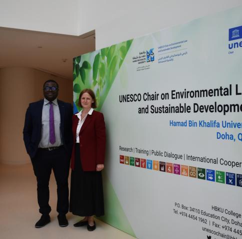 Professor Damilola Olawuyi, SAN, Associate Dean for Research, and Dr. Catherine MacKenzie, Director, Studies in Law and Land Economy, Homerton College, University of Cambridge, discuss the importance of local solutions in designing environmental law
