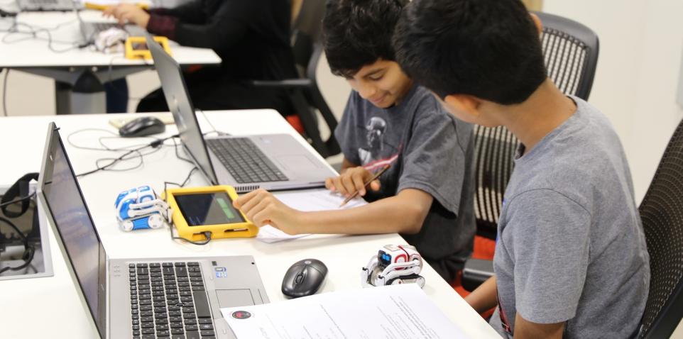 Students will develop their coding and computational thinking skills