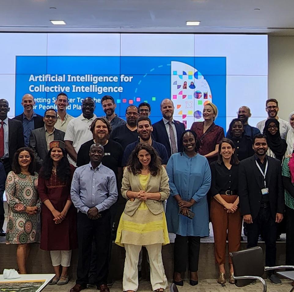 The workshop helped to advance collective intelligence for sustainable development