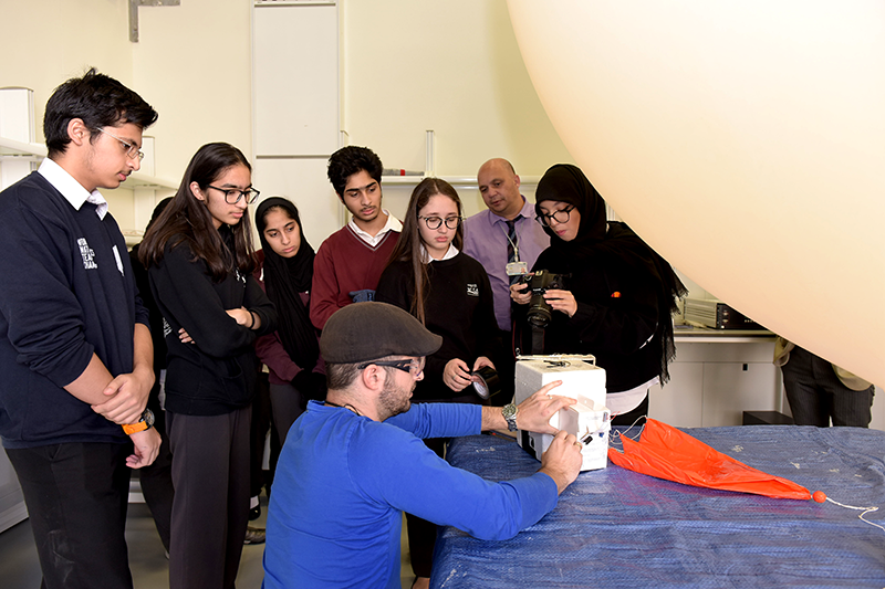 HBKU’s QEERI Scientists Work with High School Students on Interdisciplinary Learning Project