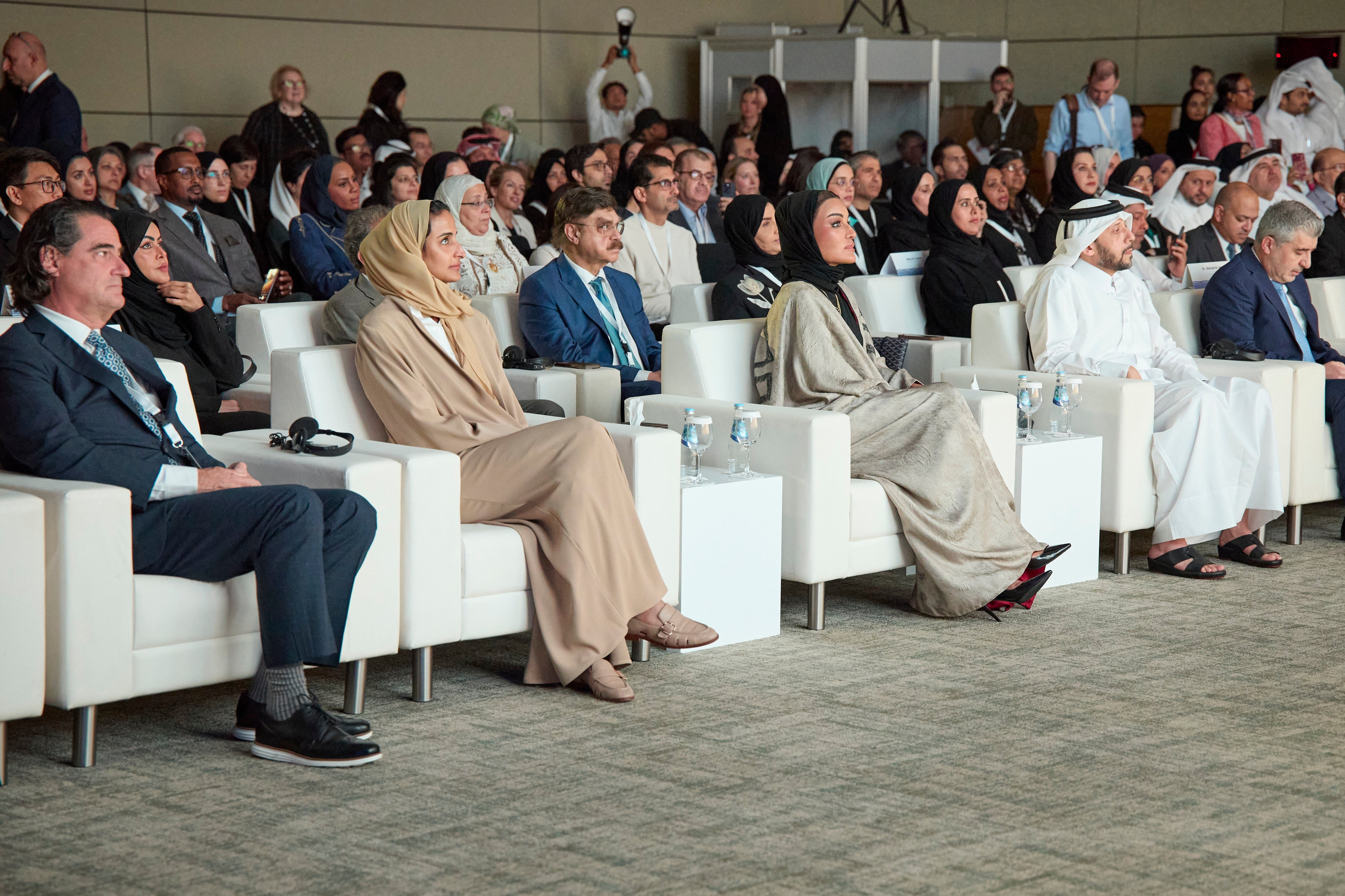 Her Highness Sheikha Moza Attends Launch of HBKU’s AutismTech Conference 